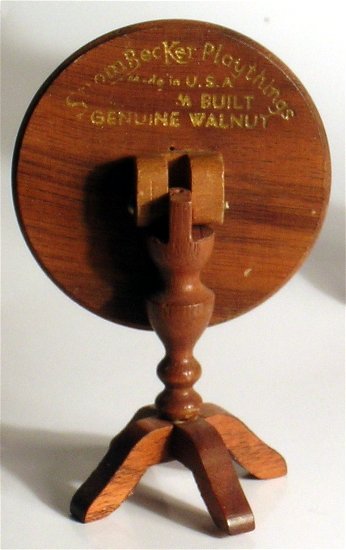 strombecker playthings genuine walnut