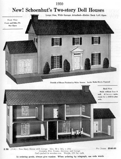 1930s dollhouse