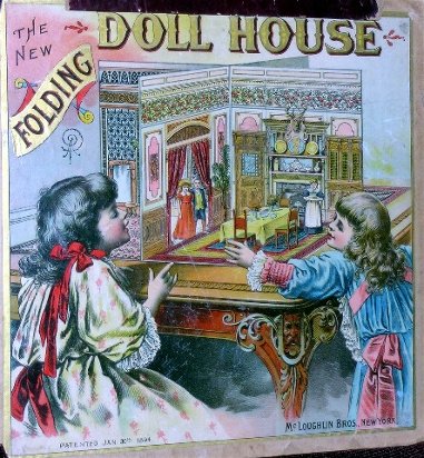 McLoughlin's New Folding Doll House